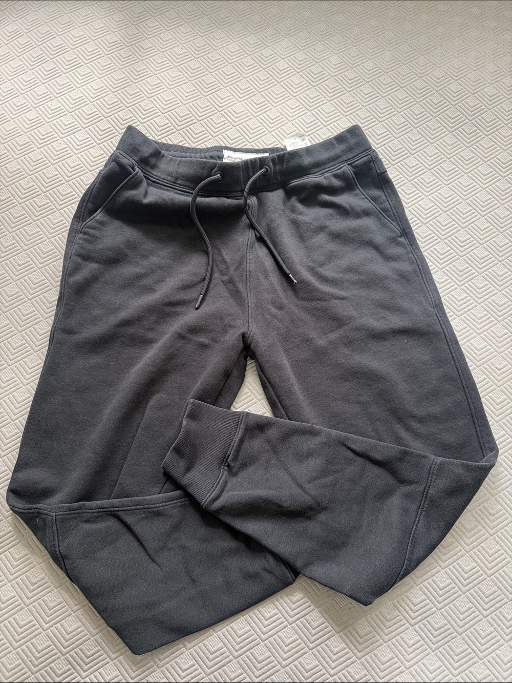 Abercrombie & Fitch Black Men's Fleece Joggers
